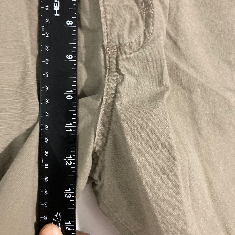 Wrangler Cargo Shorts Mens 30 Brown Ripstop Authentic Issue‎ Utility - Picture 6 of 10